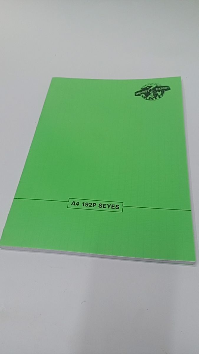 Cahier 192 pages A4 MATEX polypro