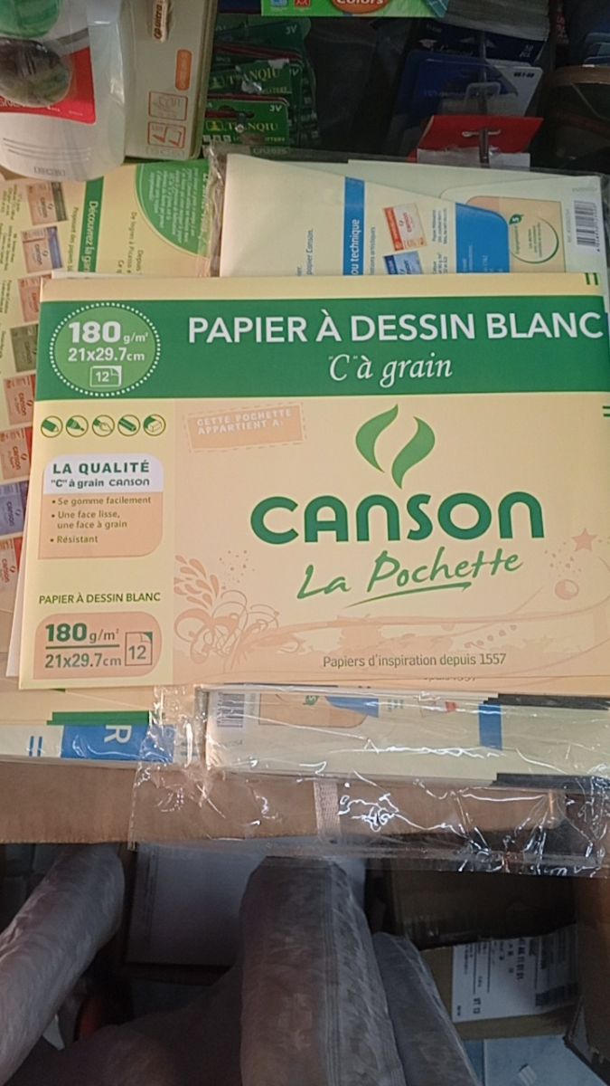 Papier canson blanc