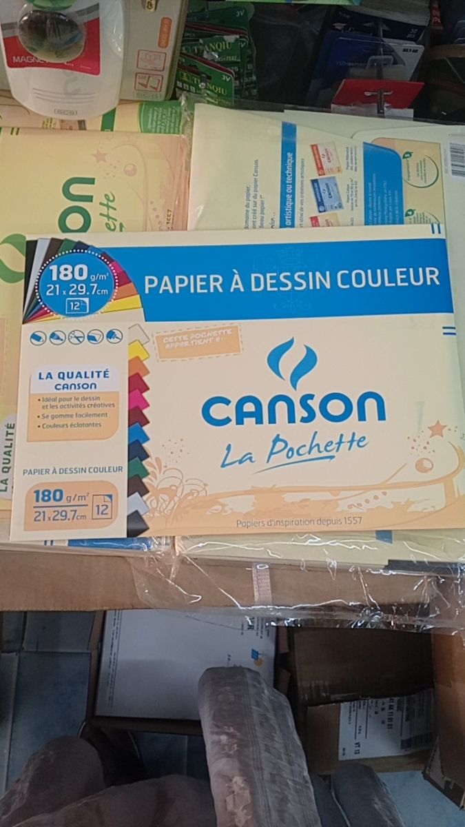 Papier canson Couleur